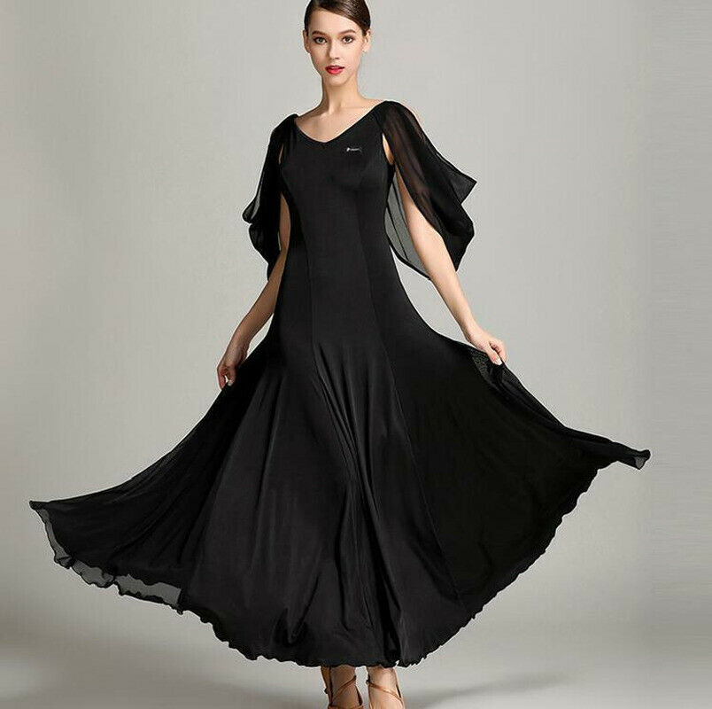 New Latin Ballroom Dance Dress Salsa Modern Waltz Tango Dress #s9020