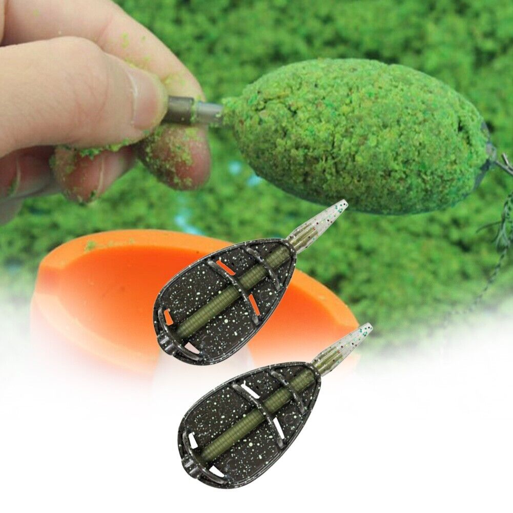 1pc Carp Fishing Inline Method Feeder Mould Fishing Tackle Accessories 25/35/45g