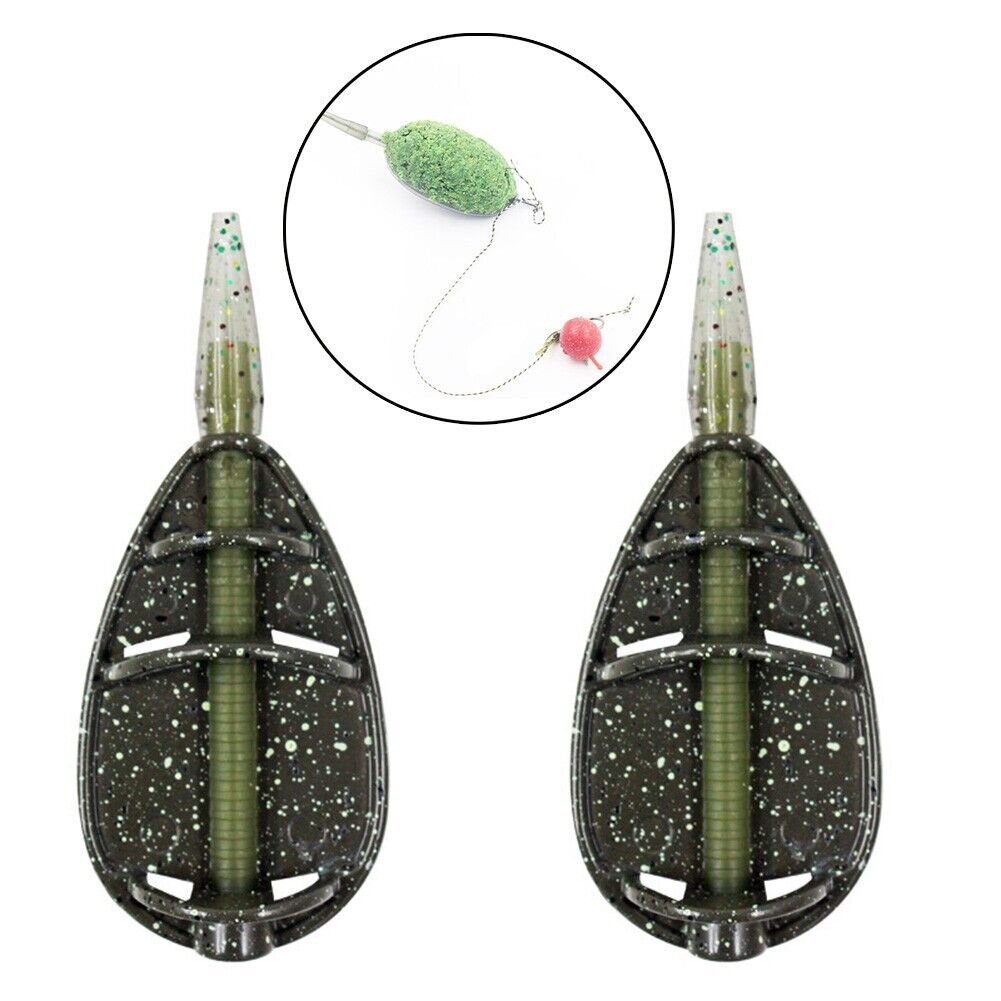 Inline Method Carp Fishing Feeder Mould Fishing Tackle Accessories 25g 35g 45g