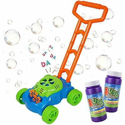 Mozooson Gifts For Kids, Bubble Mower Machine For Toddlers, Bubble Lawn Blower